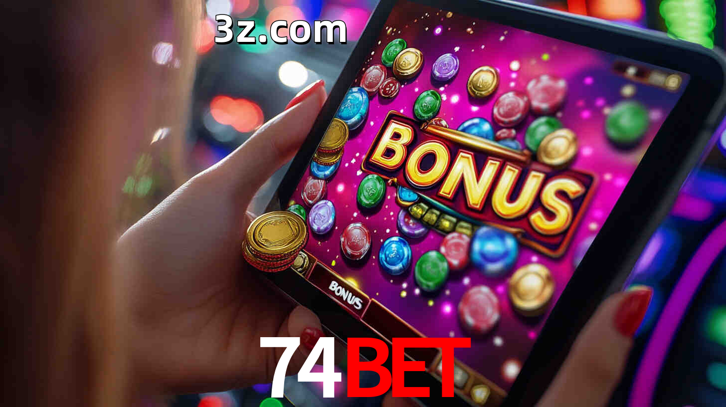 Bônus incríveis na plataforma 74BET